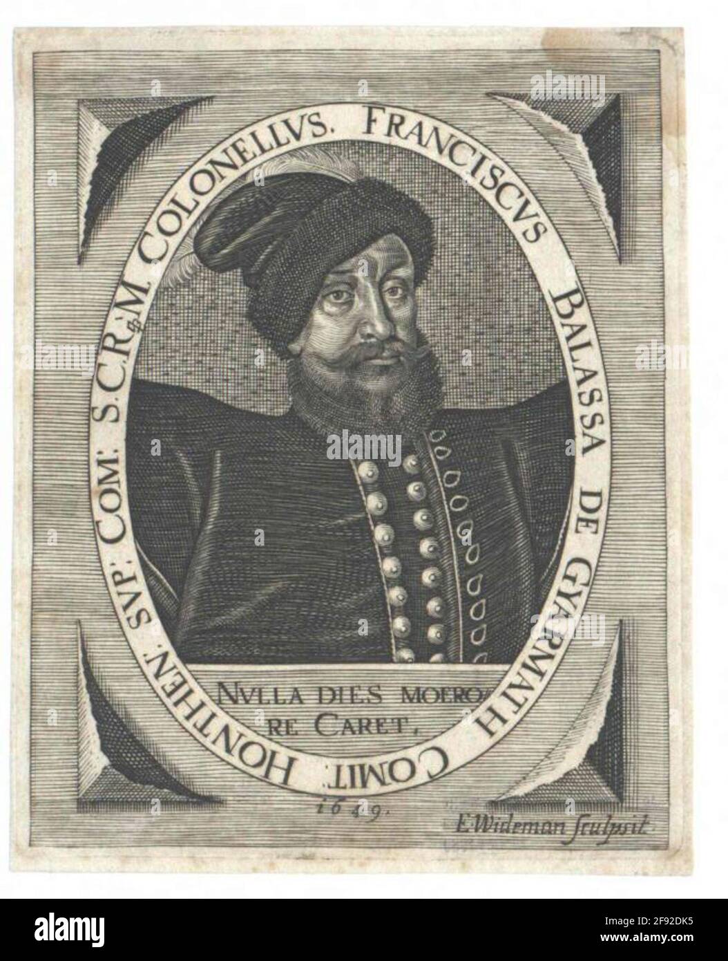 Balassa de Gyarmath, Ferencz. Banque D'Images