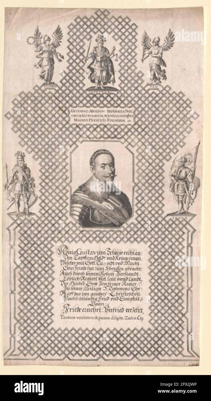 Gustav II Adolf, roi de Suède. Banque D'Images