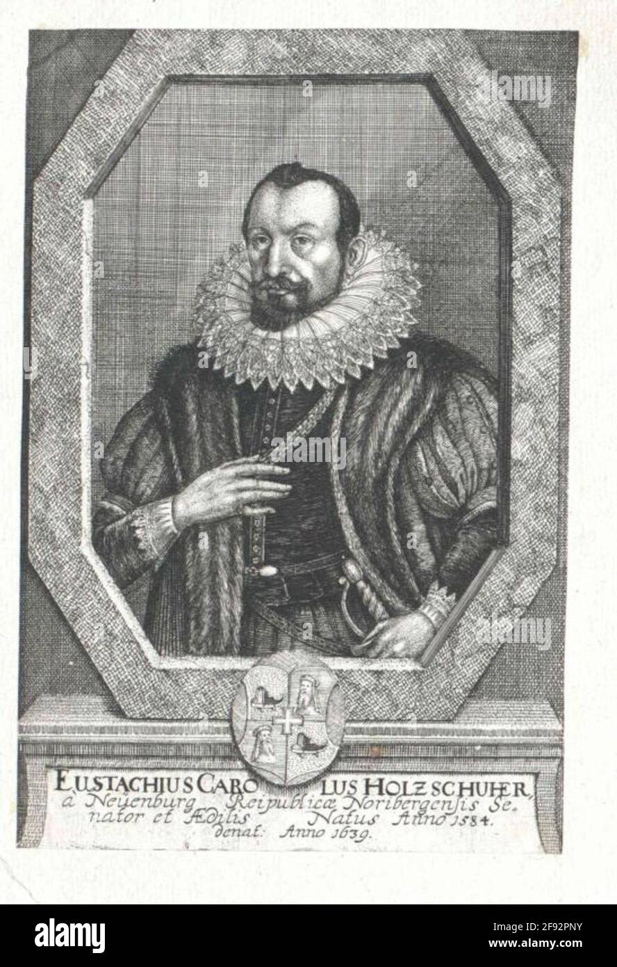 Shephers en bois, Eustache Carl. Banque D'Images