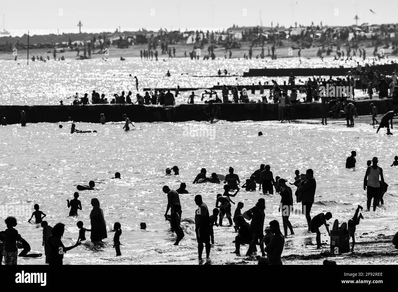 Clacton on Sea, Essex, Royaume-Uni Banque D'Images