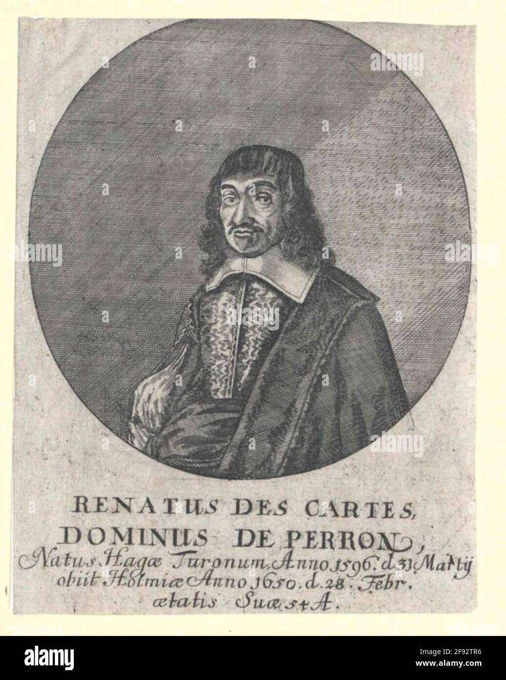 Descartes, René. Banque D'Images