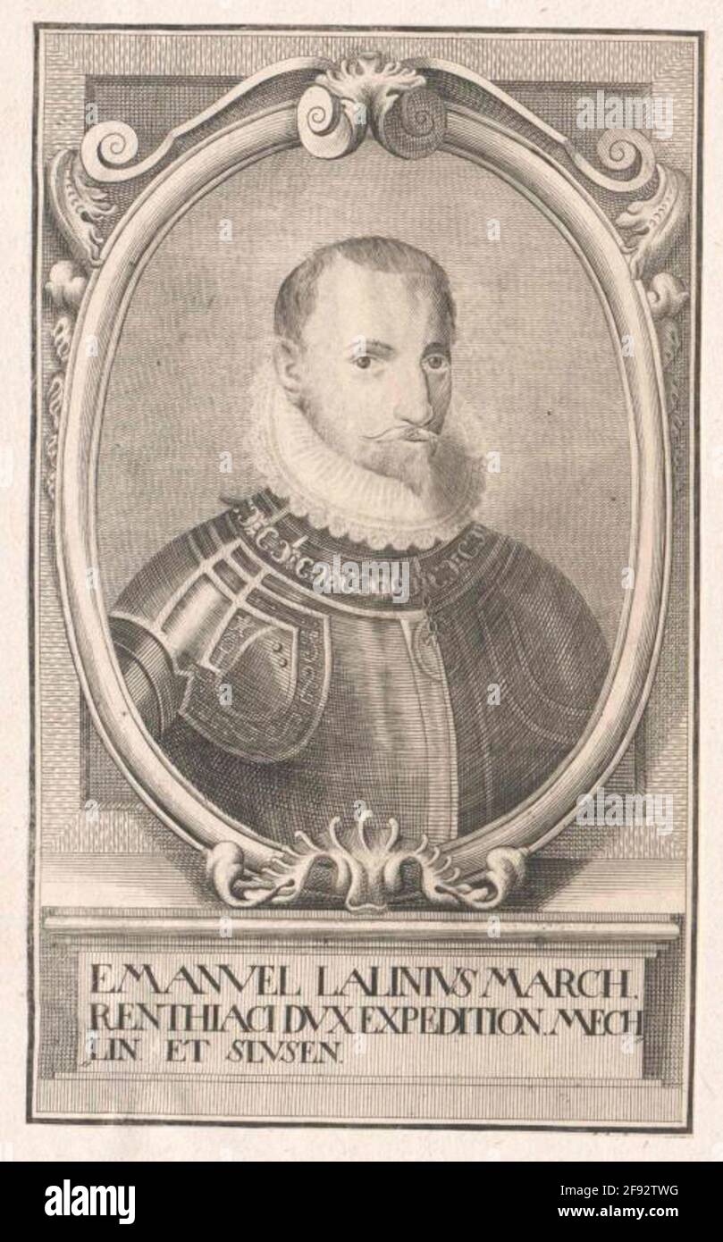 Lalaing, Marquis de Renty, Emanuel de. Banque D'Images