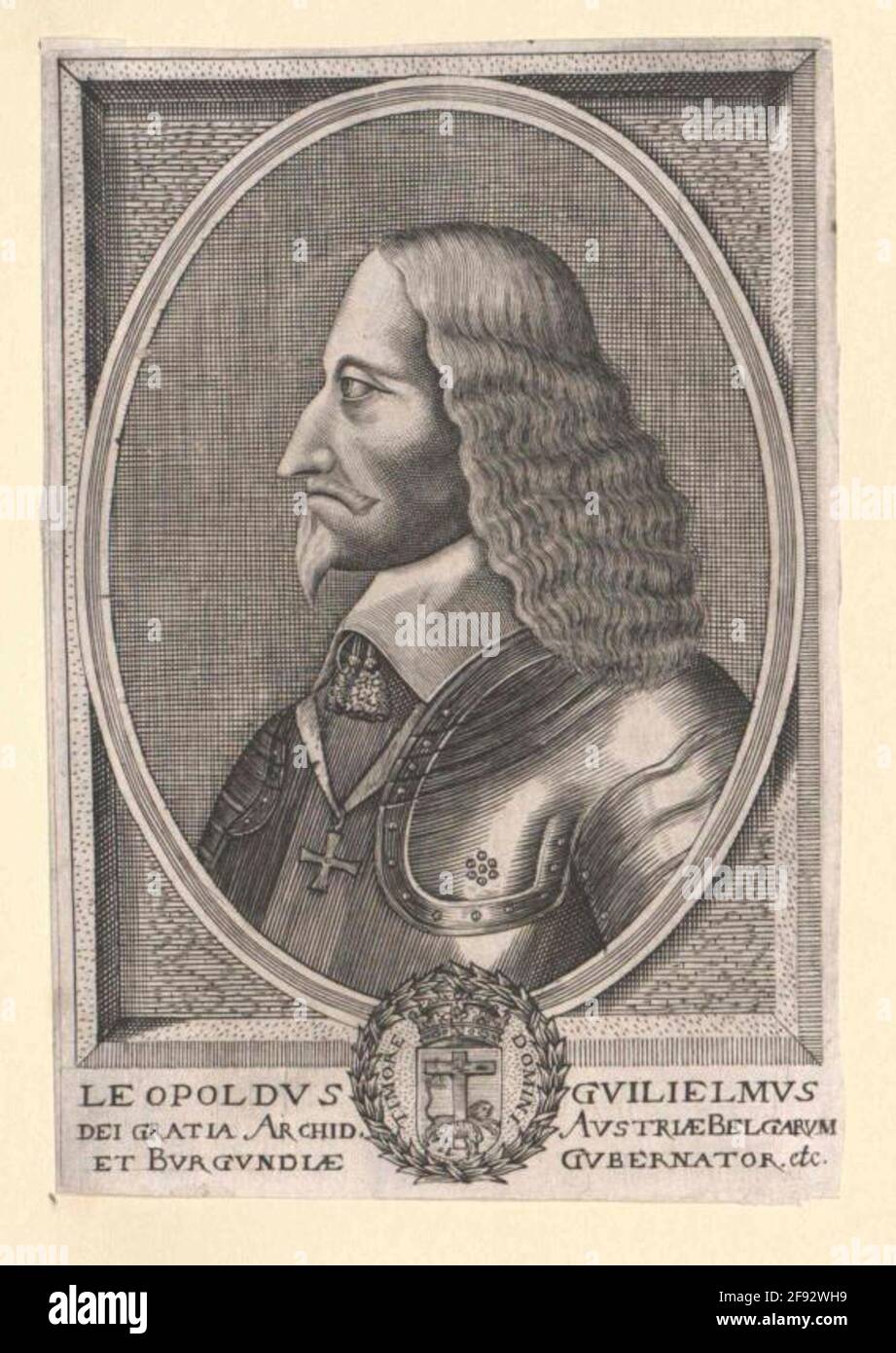 Leopold Wilhelm, Archiduc d'Autriche. Banque D'Images