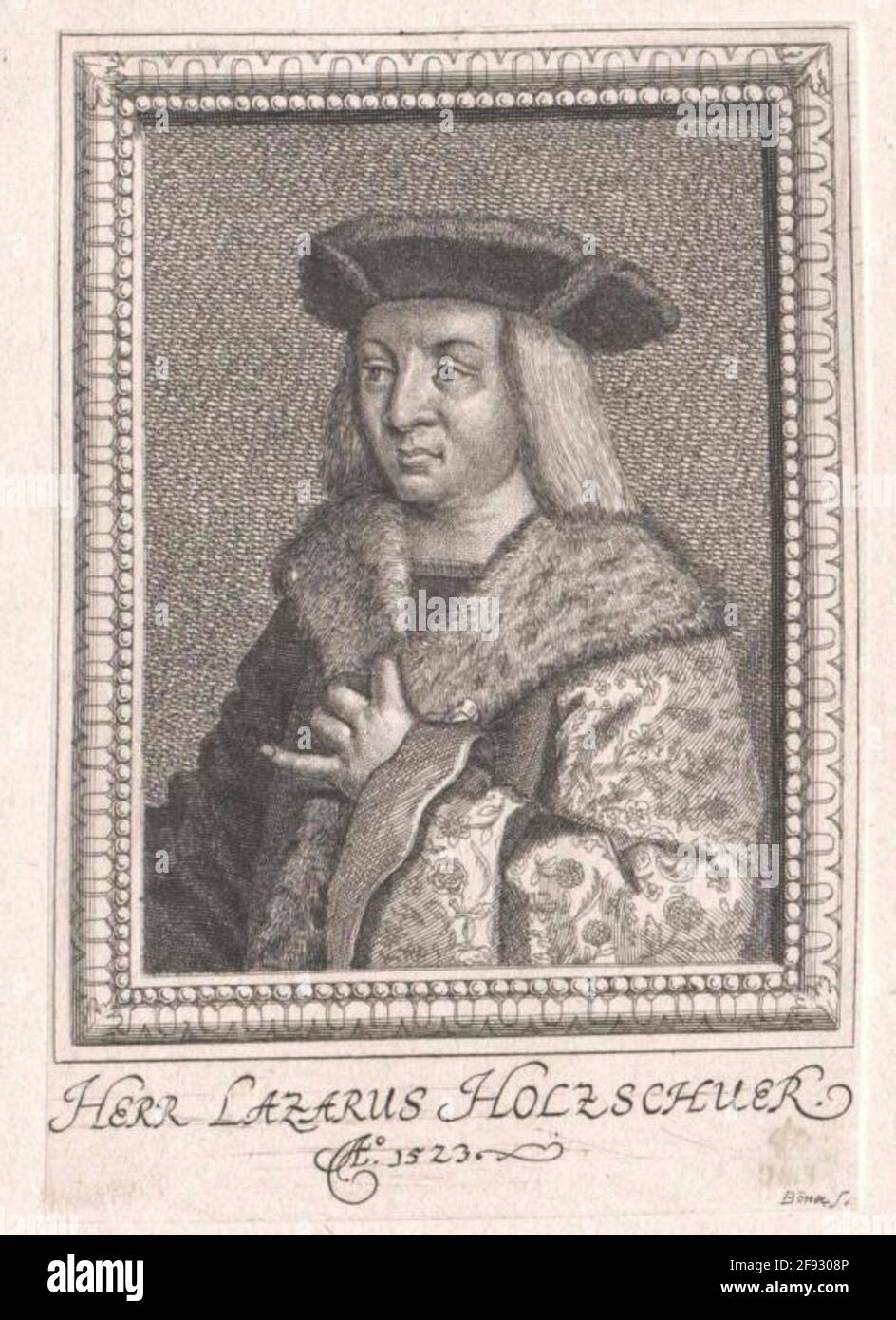 Ciel en bois, Lazarus. Banque D'Images