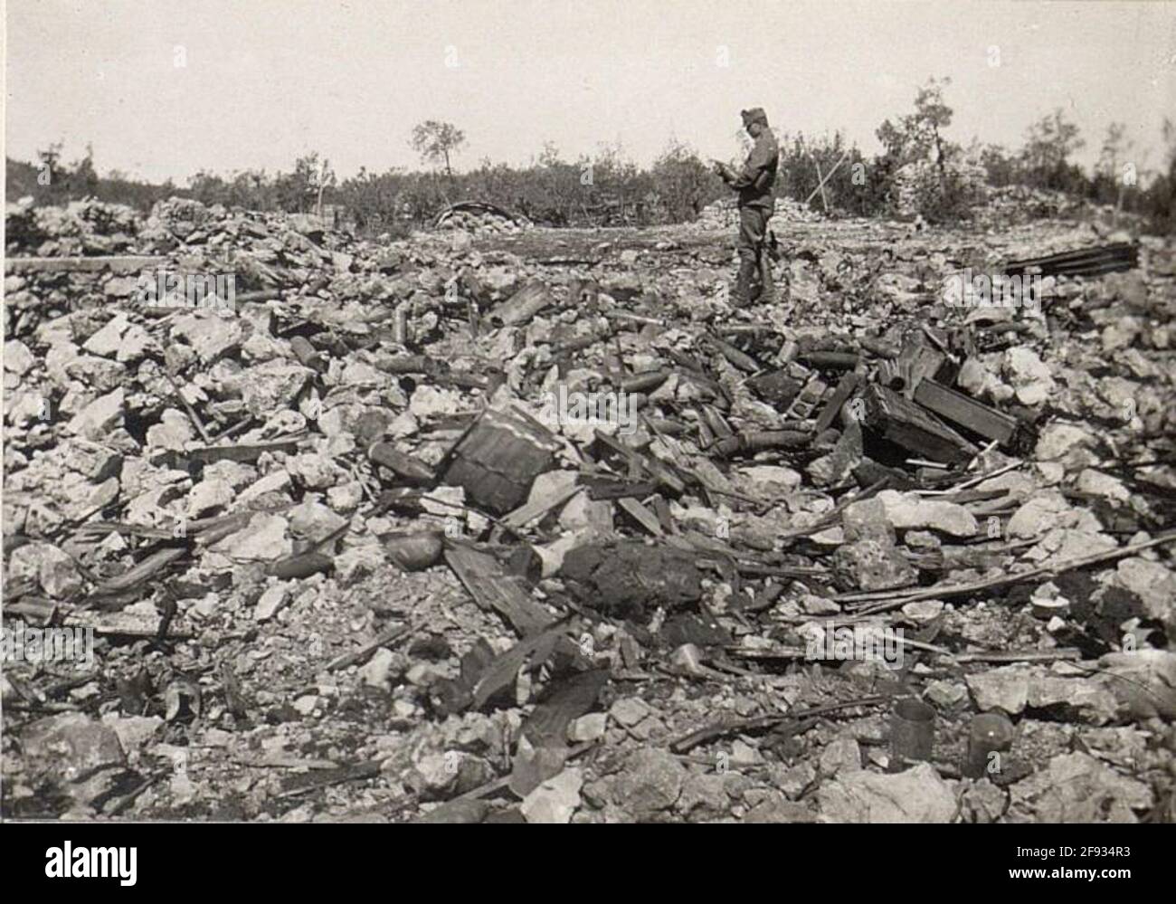 Bullet dans un entrepôt de munitions (Cerovlje Hermada) 29.8.17. . Banque D'Images