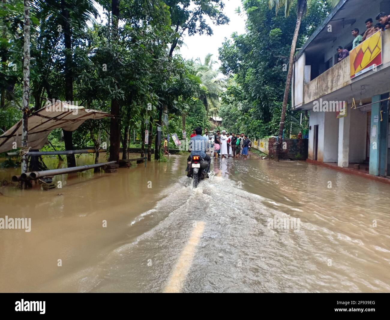 inondation au kerala 2019 Banque D'Images