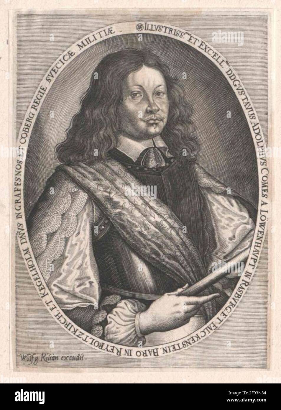 Lewenhaupt, Gustaf Adolf imprimante Graf: Kilian, Wolfgangvergerer: Kilian, Wolfgang Banque D'Images