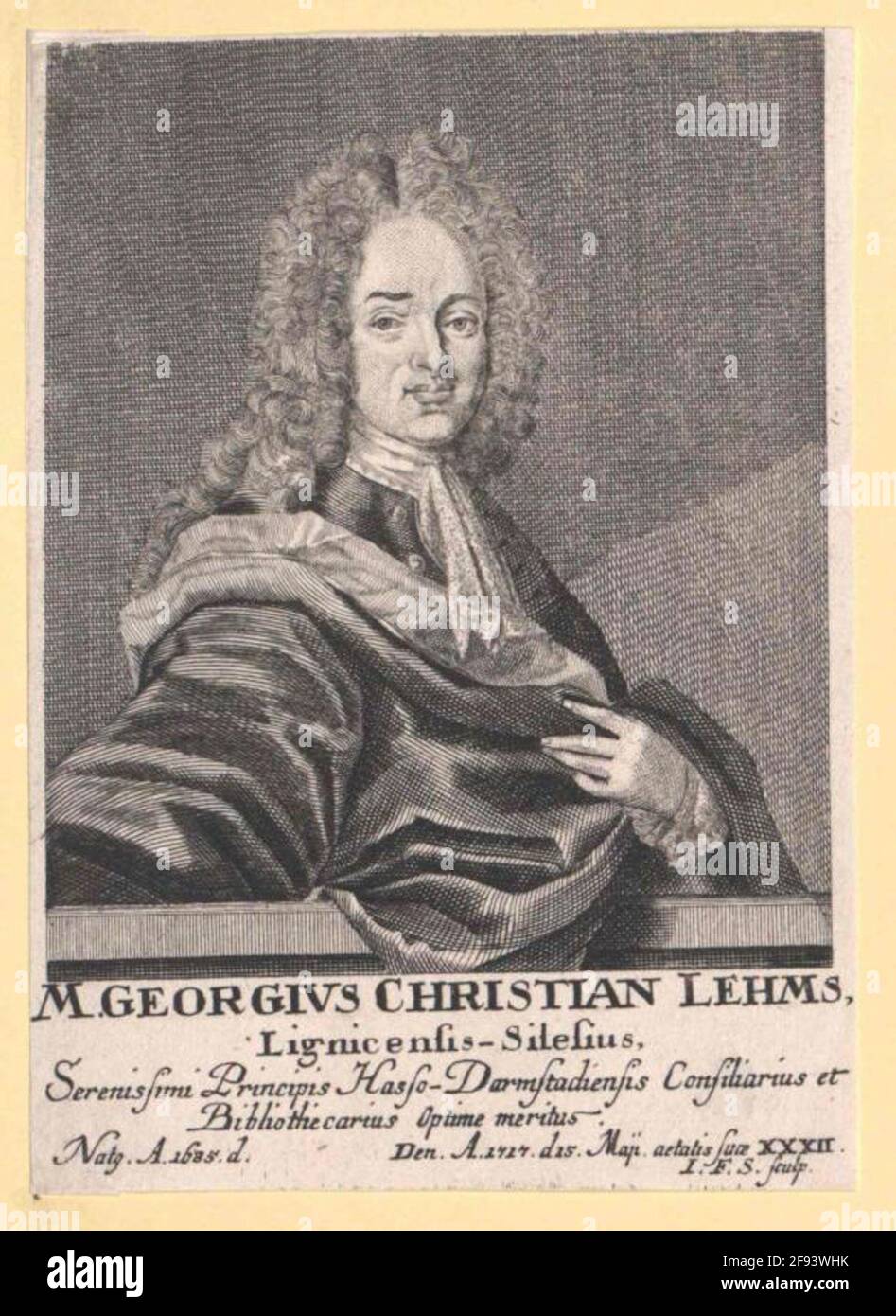 Argiles, Georg Christian. Banque D'Images