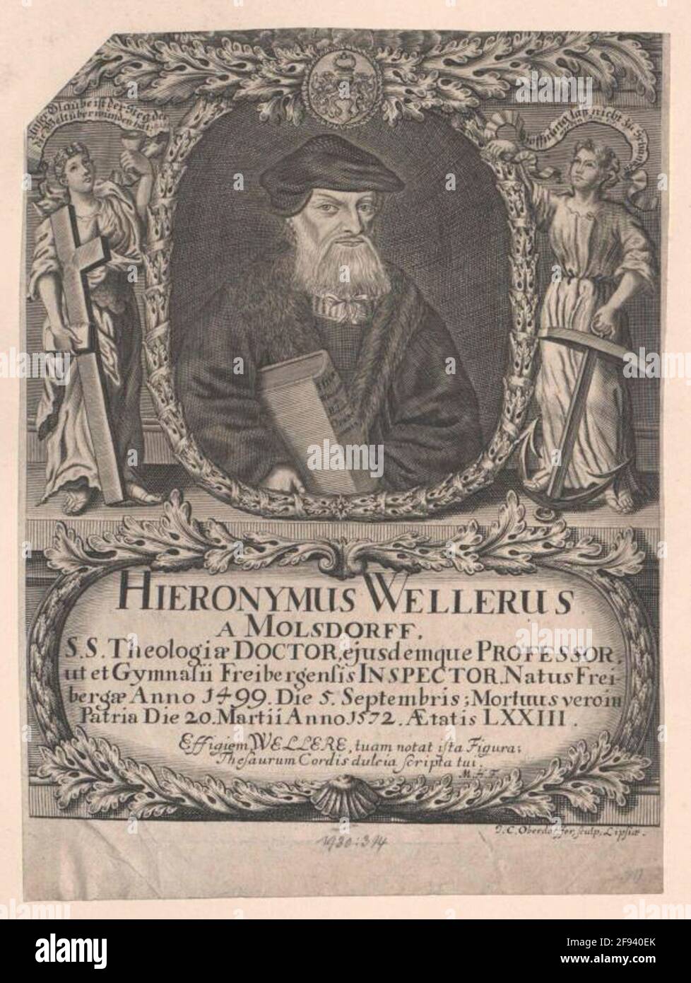 Weller de Molsdorff, Hieronymus Stecher: Oberdörffer, Johann Christophverlag: Floor, Philipp Wilhelm, et Christian Emmerich Banque D'Images