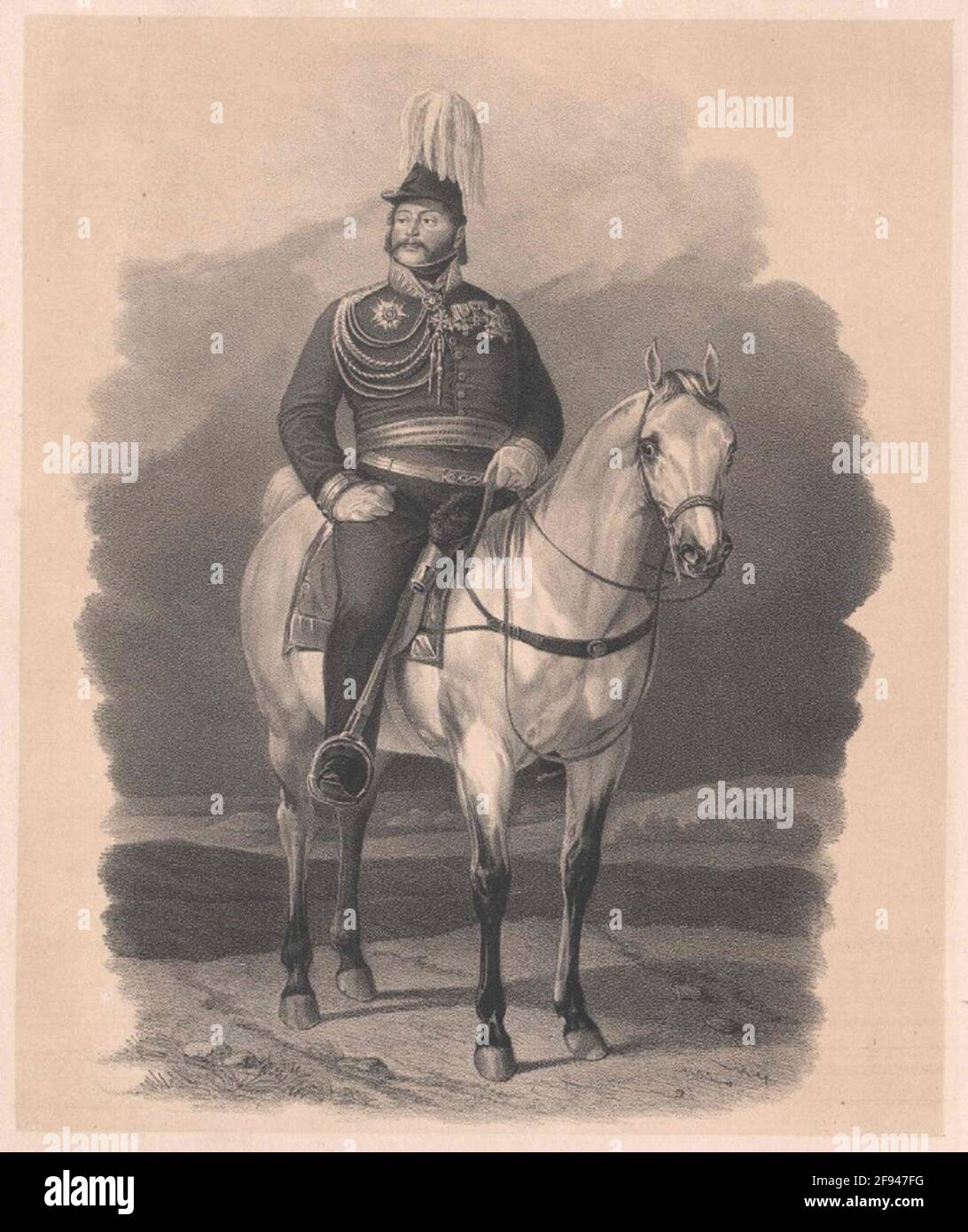 Löwenstein-Wertheim-Rosenberg, Constantin Ludwig Karl Franz Prince. Banque D'Images