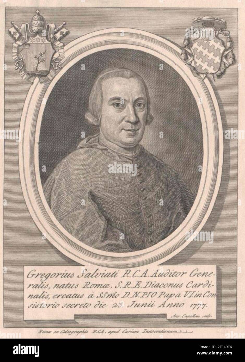 Salviati, Gregorio. Banque D'Images