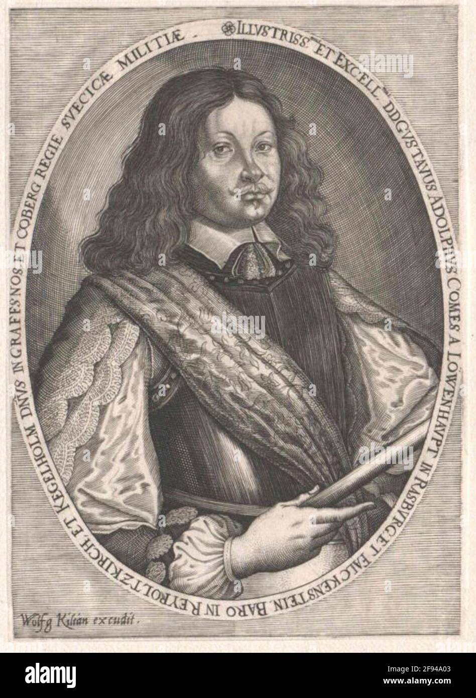 Lewenhaupt, Gustaf Adolf imprimante Graf: Kilian, Wolfgangvergerer: Kilian, Wolfgang Banque D'Images