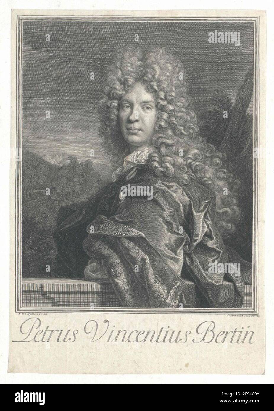 Bertin, Pierre-Vincent. Banque D'Images