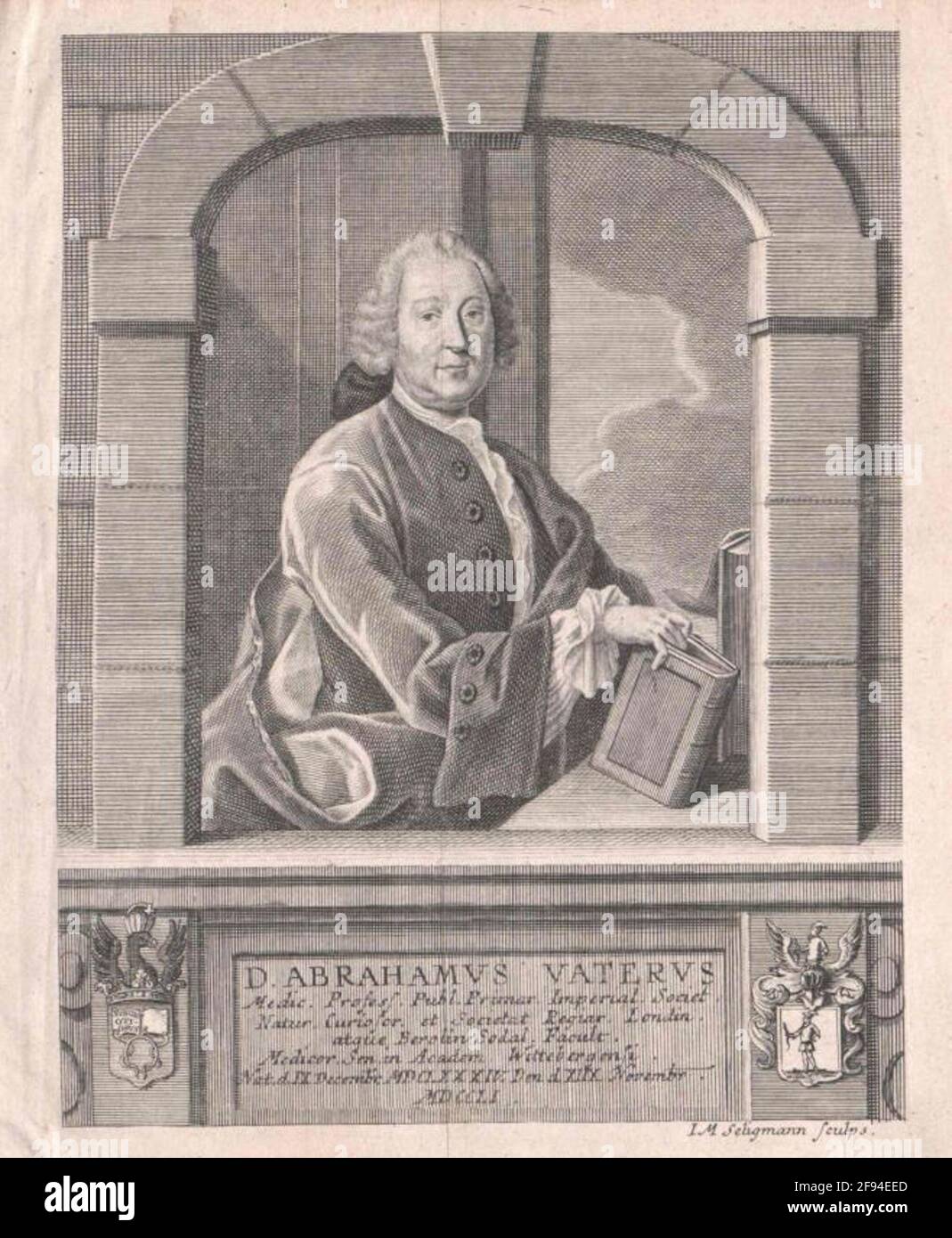 Père, Abraham. Banque D'Images