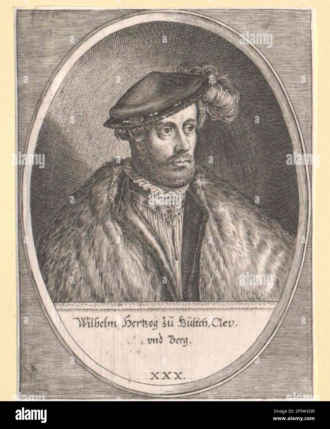 Wilhelm, duc de Jülich-Kleve-Mountain 1601/1700 Banque D'Images