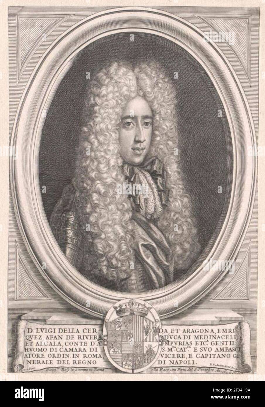 Cerda et Aragon, duc de Medinaceli, Don Luis de la. Banque D'Images Cerda et Aragon, duc de Medinaceli, Don Luis de la. Banque D'Images