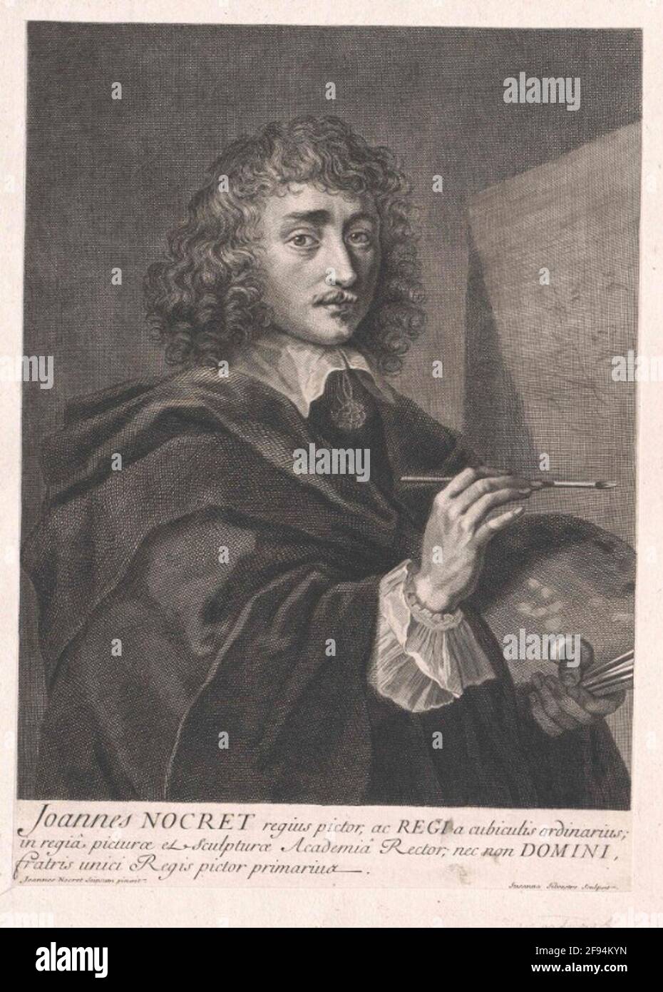 Nocret, Jean . Banque D'Images