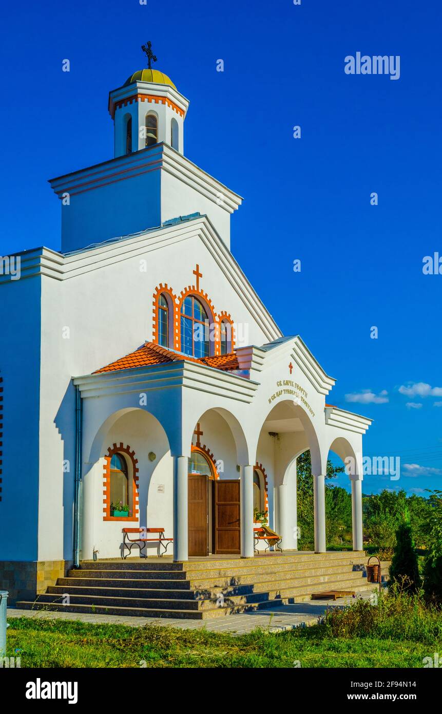 Une église dans la ville bulgare Madara Banque D'Images