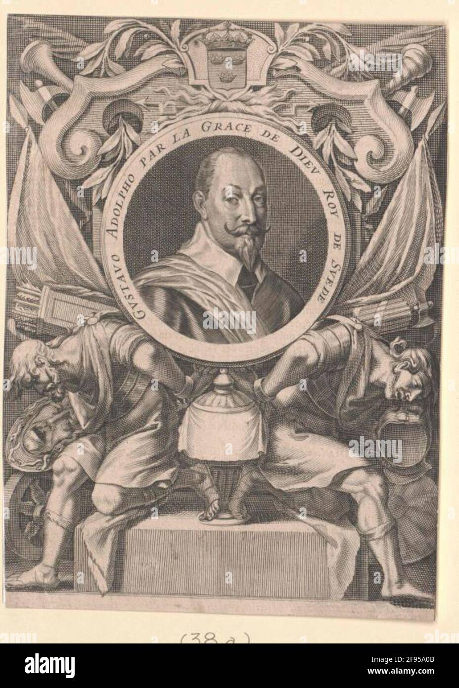 Gustav II Adolf, roi de Suède. Banque D'Images