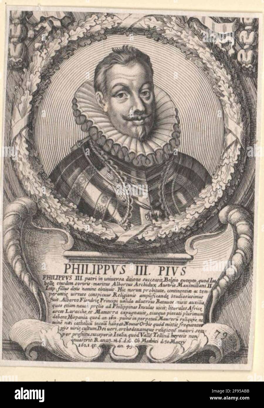 Philipp III., roi d'Espagne. Banque D'Images