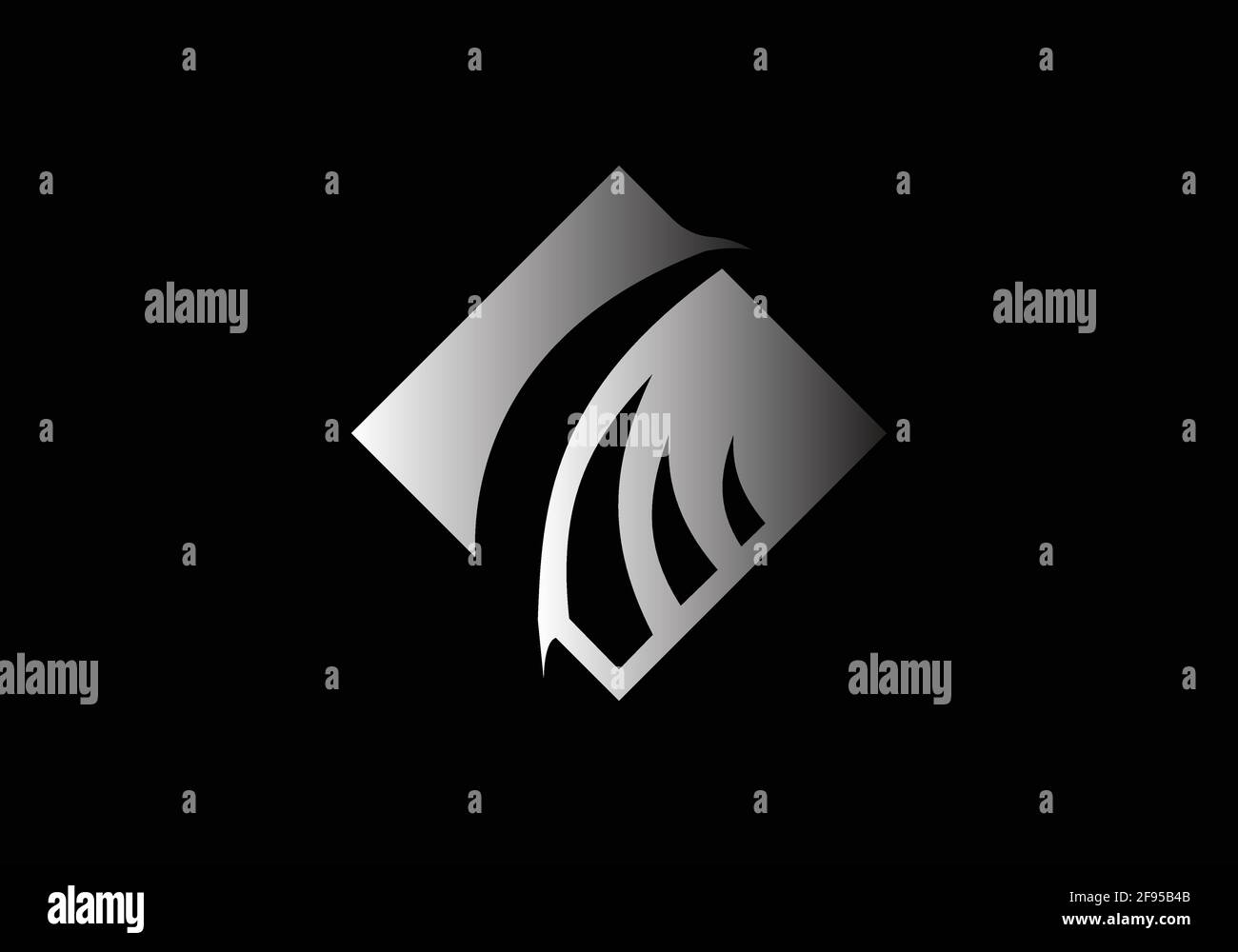 Modèle de conseil vectoriel de logo financier Illustration de Vecteur