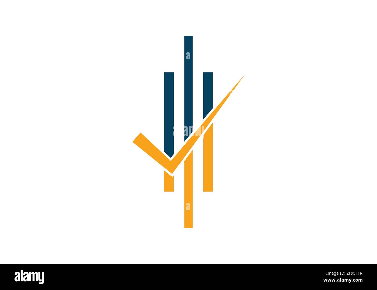 Modèle de conseil vectoriel de logo financier Illustration de Vecteur