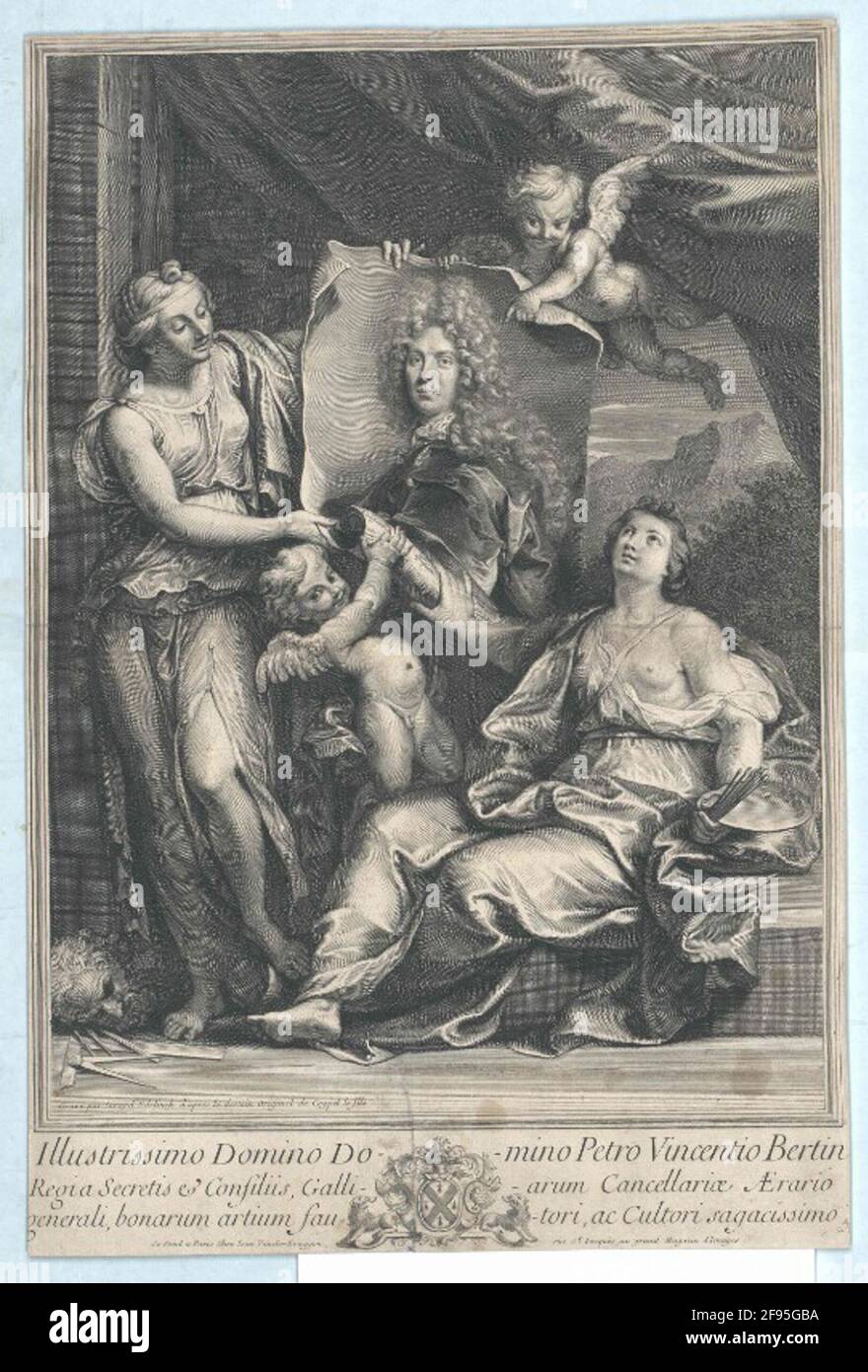 Bertin, Pierre-Vincent. Banque D'Images