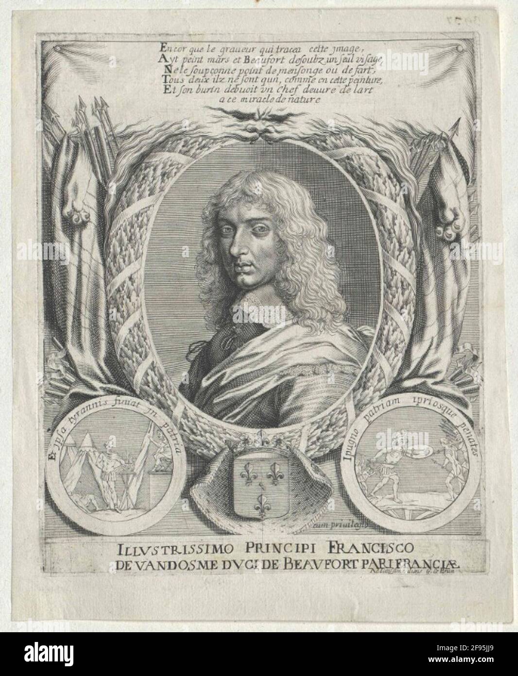 Vendôme, Duc de Beaufort, François de. Banque D'Images