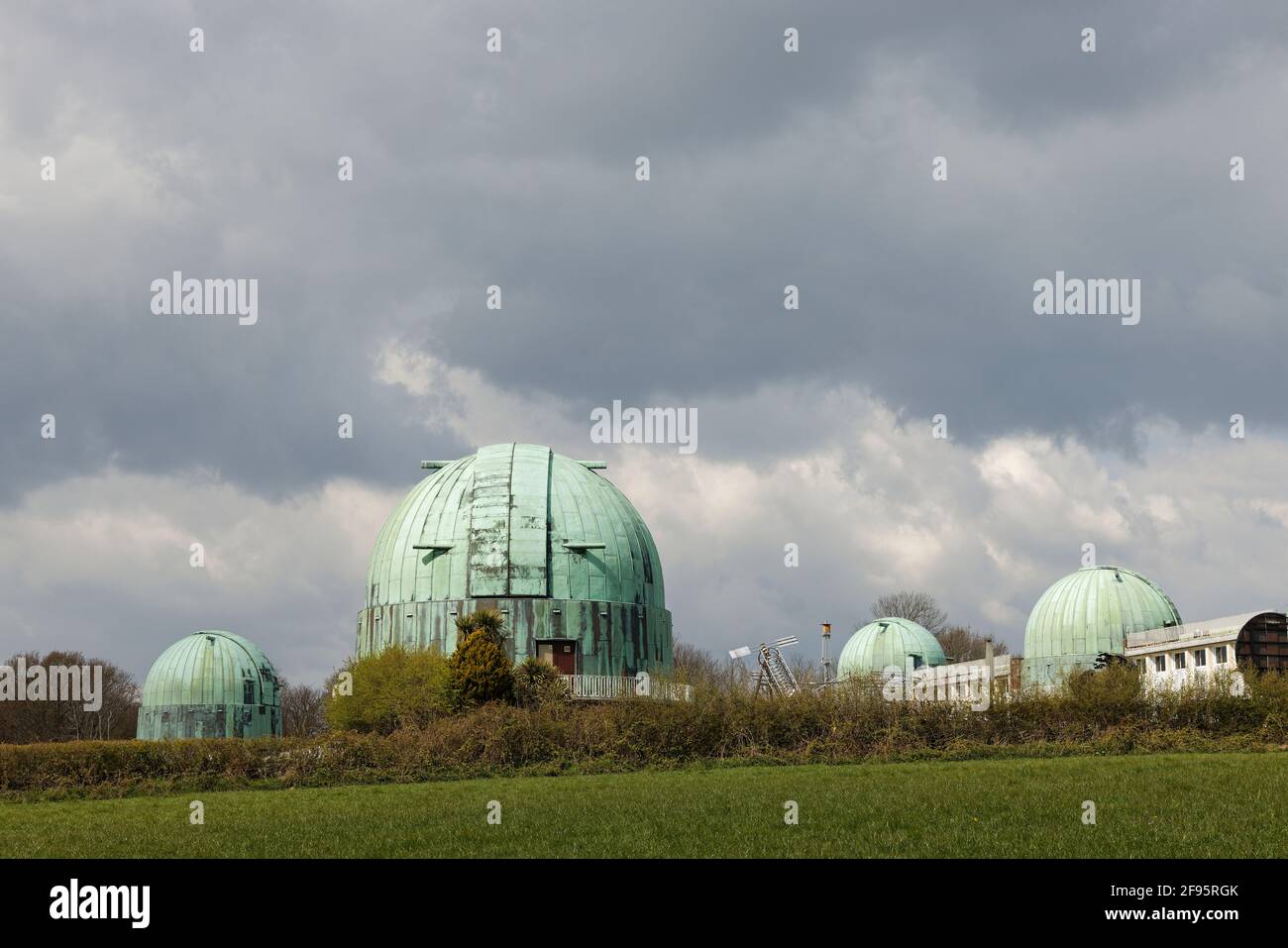Le Centre scientifique de l'Observatoire à Herstmonceux, dans le Sussex, en Angleterre. Ancienne maison de l'Observatoire royal de Greenwich, dans l'est du Sussex. Banque D'Images