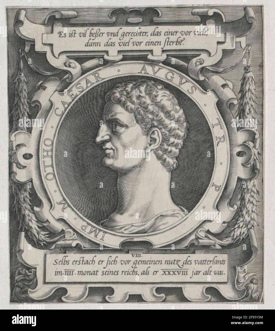 Otho, empereur romain. Banque D'Images