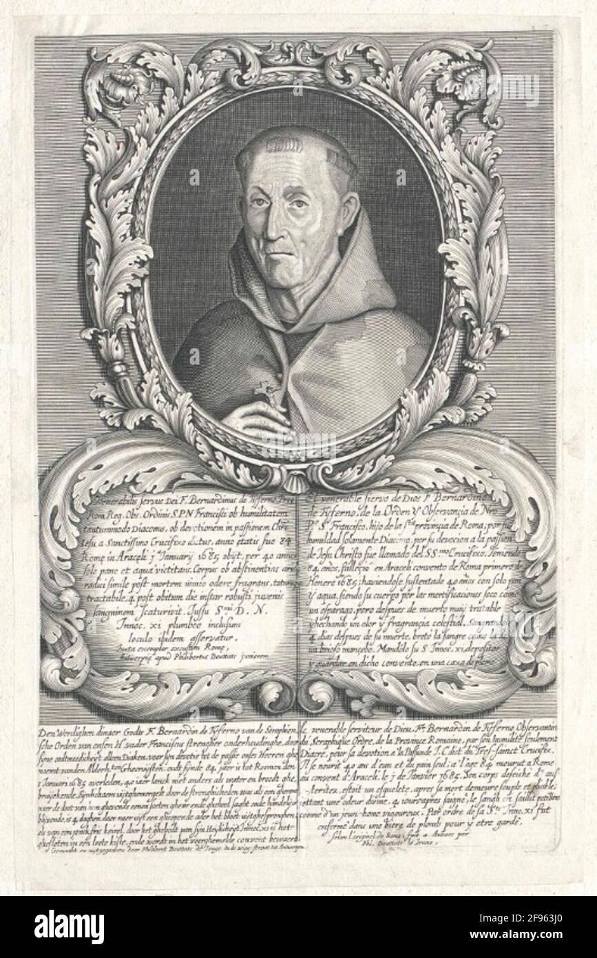 Tyferno, Bernardino de. Banque D'Images