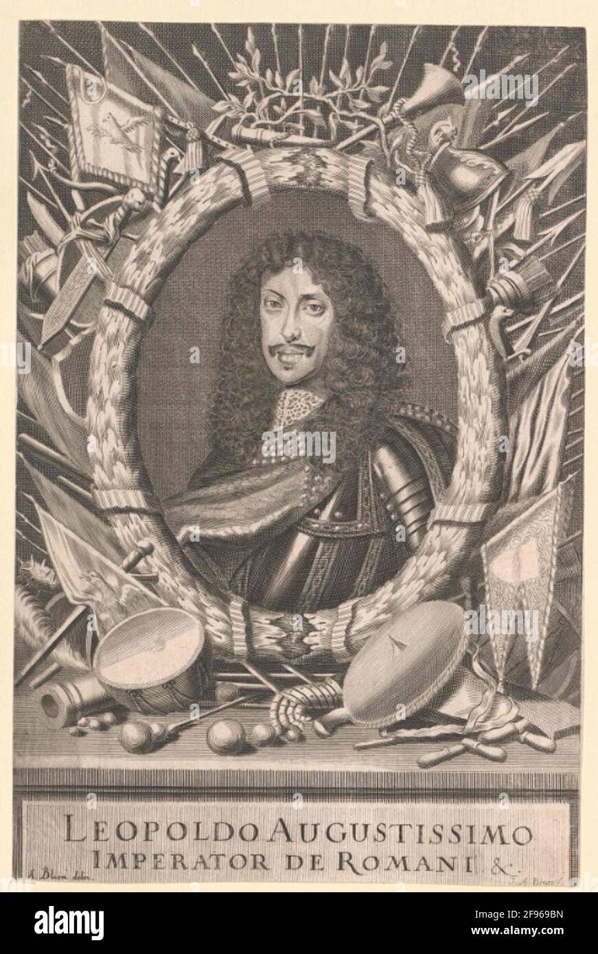 Leopold I., Kaiser romano-allemand. Banque D'Images