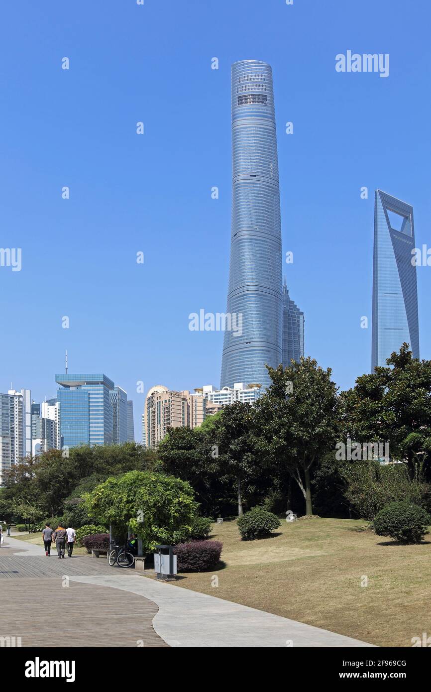 La Chine, Shanghai, Pudong Banque D'Images