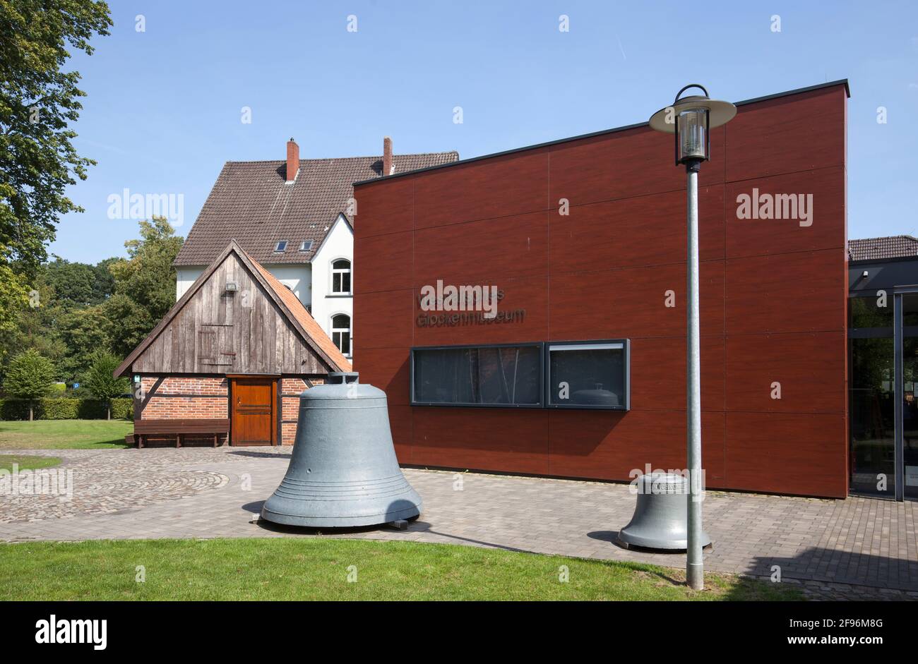 Musée Bell, cour de musée, Gescher Banque D'Images