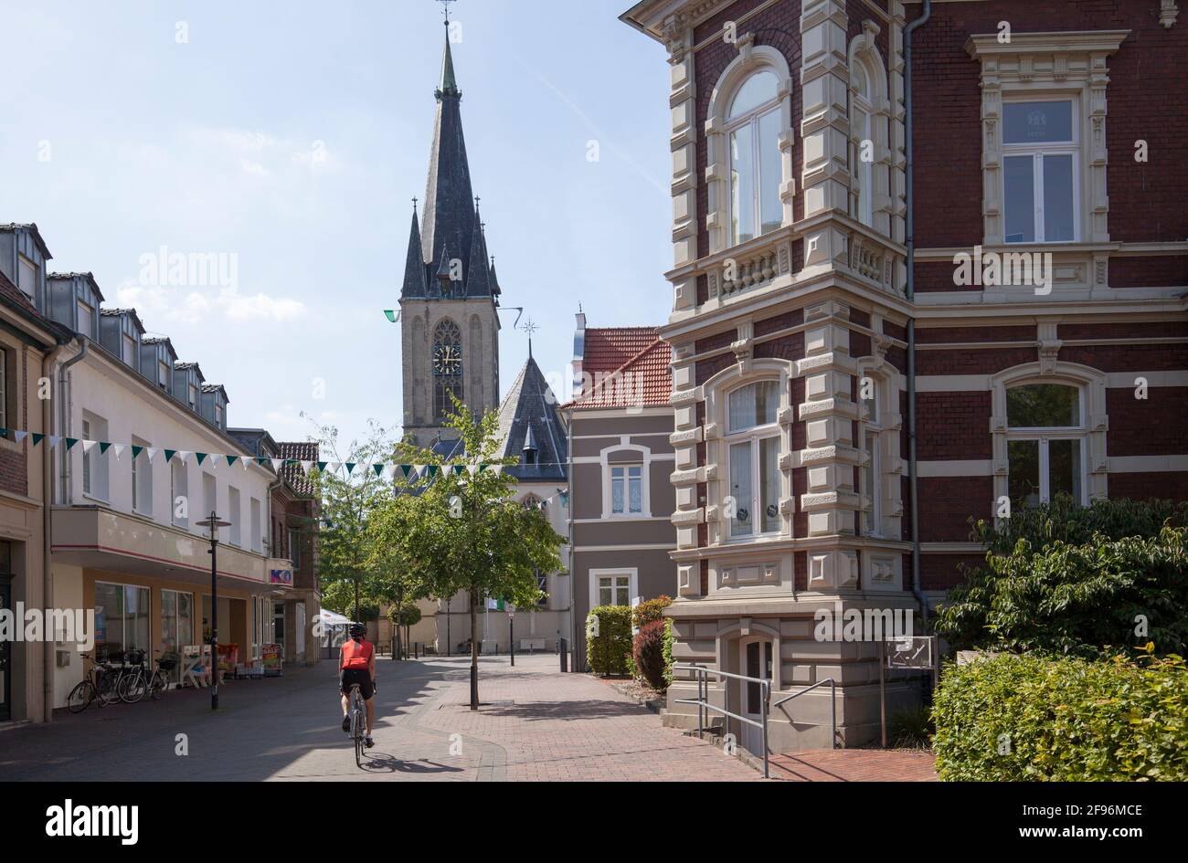 Vieille ville de Gescher Banque D'Images