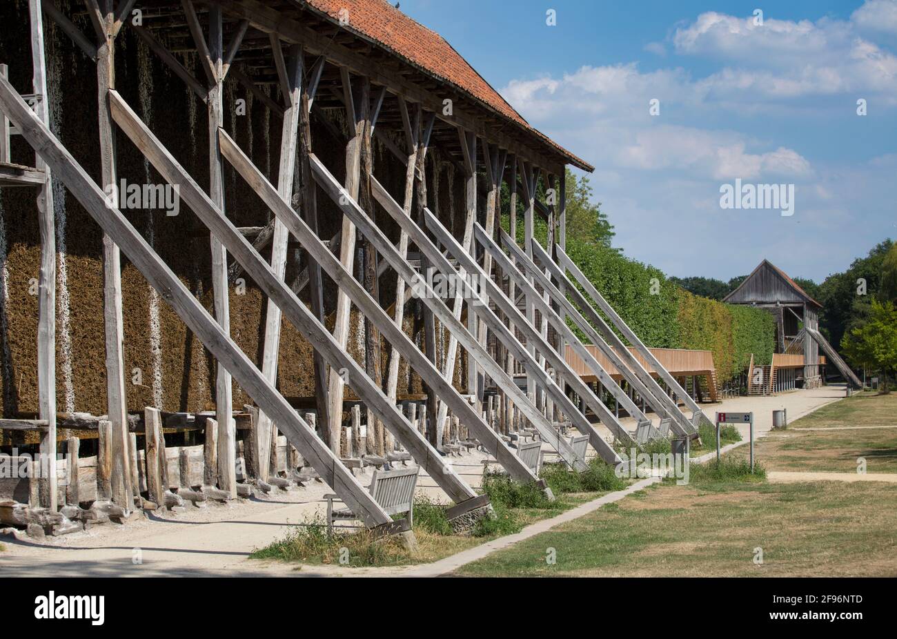 Salinenpark, Rheine Banque D'Images