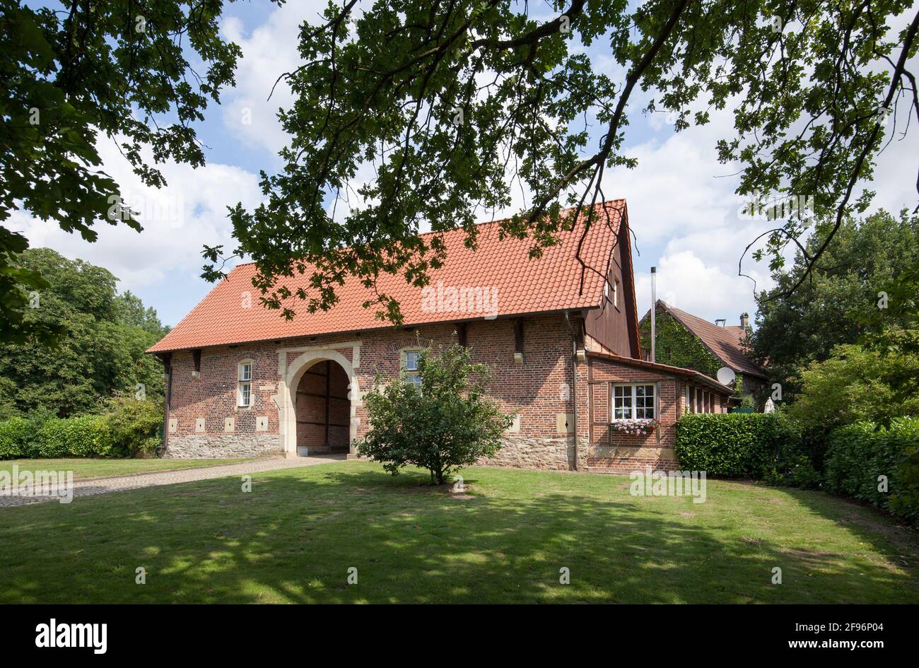 Maison Romberg, Muensterland Banque D'Images