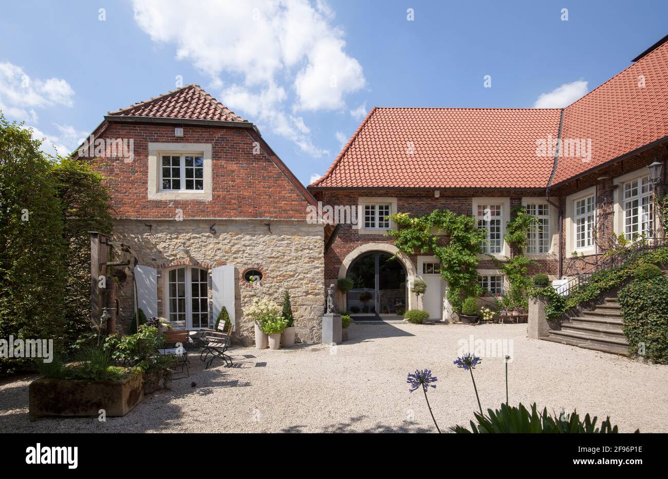 Sendenhof, Horstmar Banque D'Images