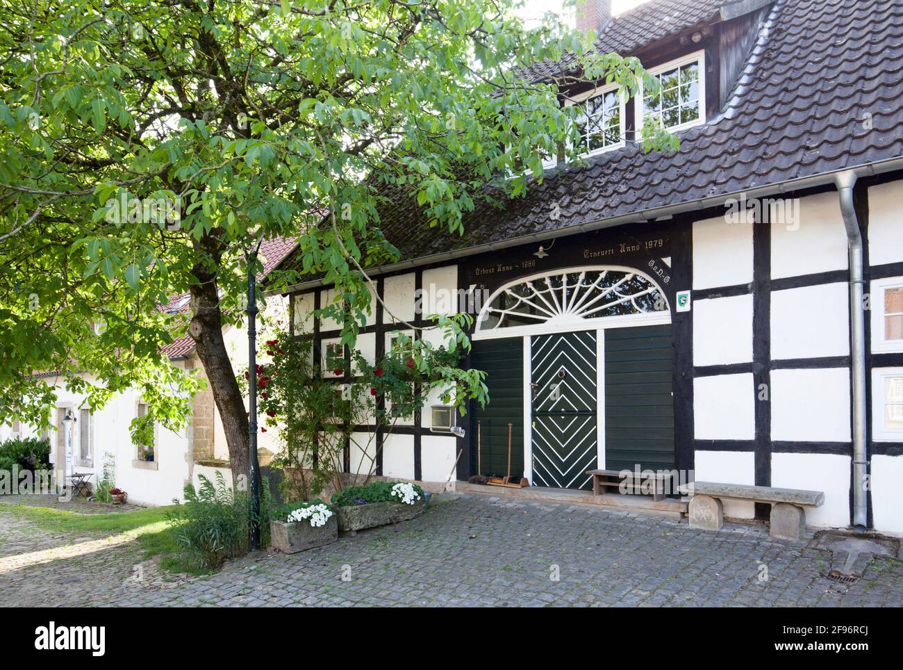 Maison Mack, Tecklenburg Banque D'Images