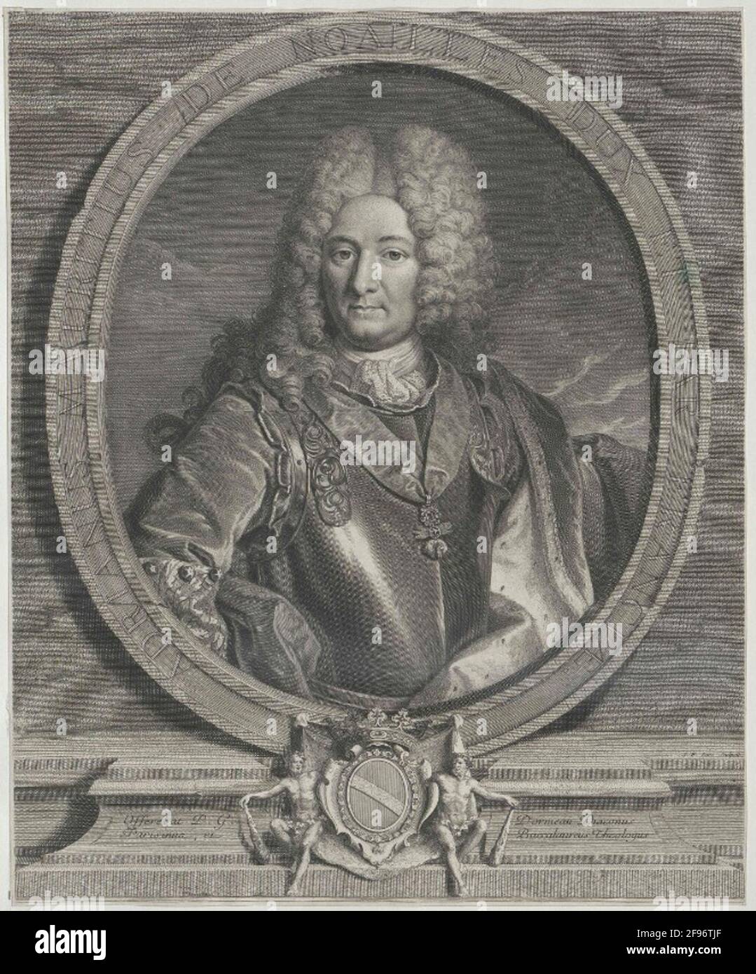 Noailles, Adrien Maurice Comte d'Ayan Duc de. Banque D'Images