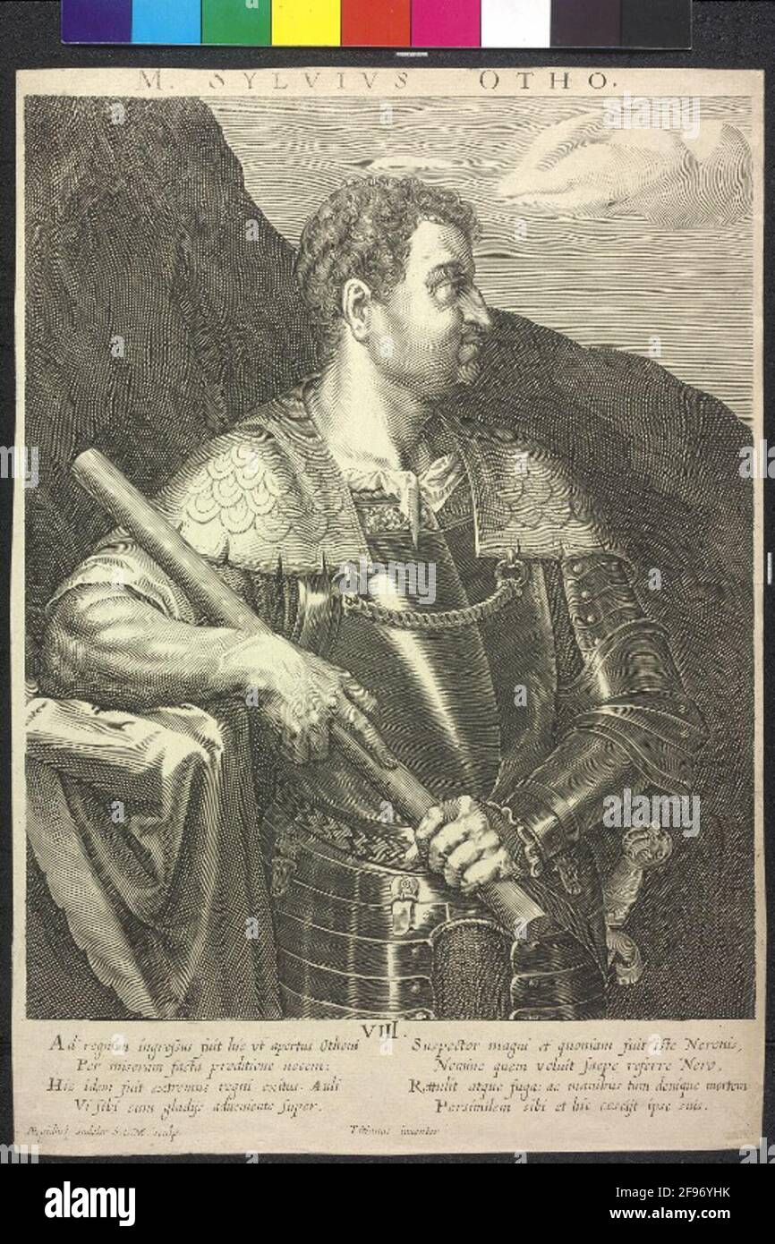 Otho, empereur romain. Banque D'Images