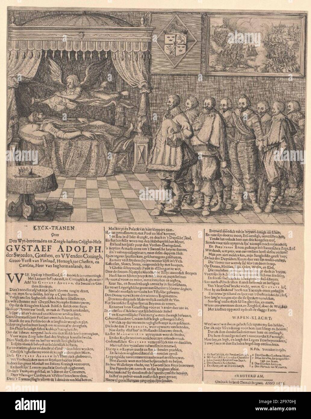 Gustav II Adolf, roi de Suède. Banque D'Images