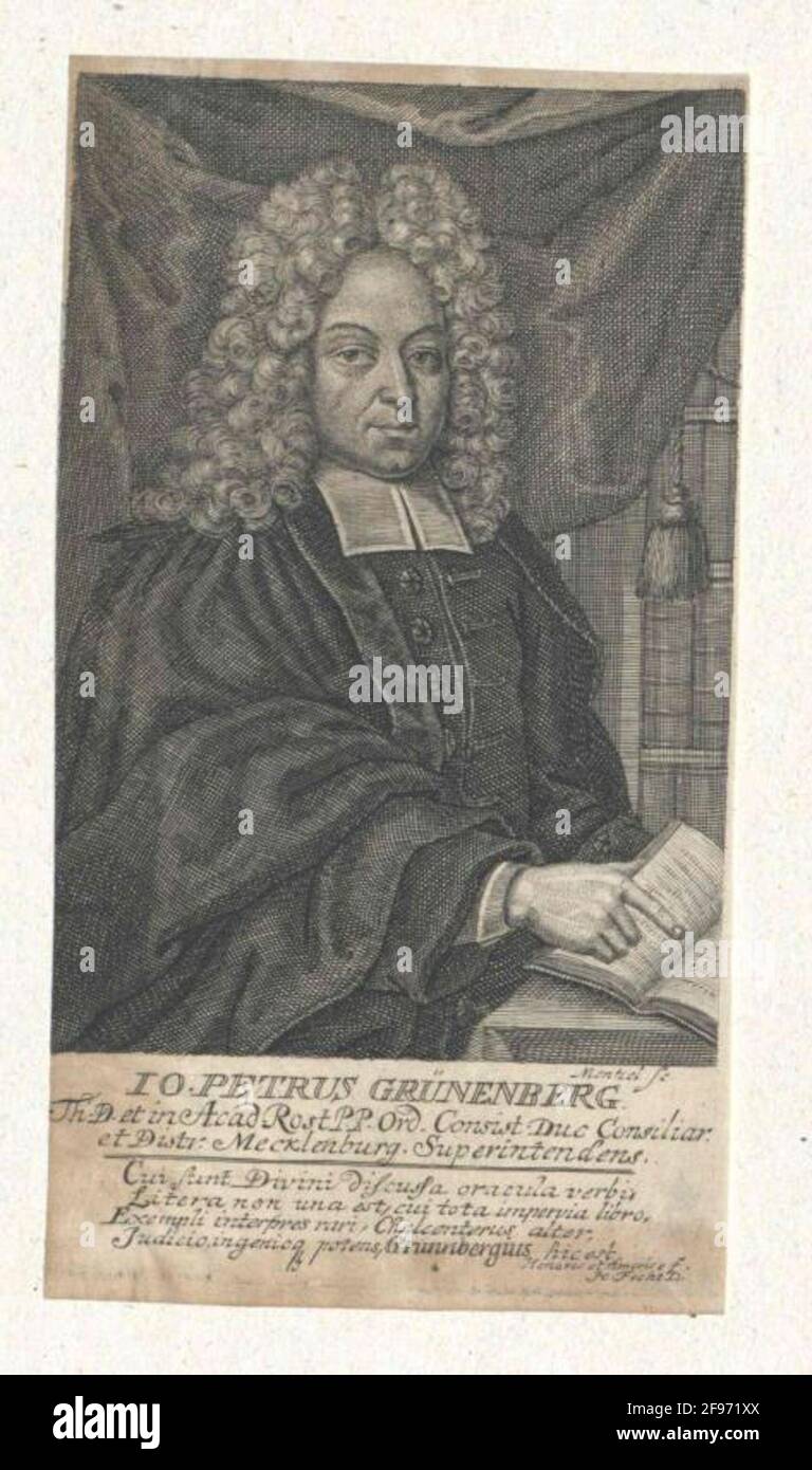 Greenberg, Johann Peter. Banque D'Images