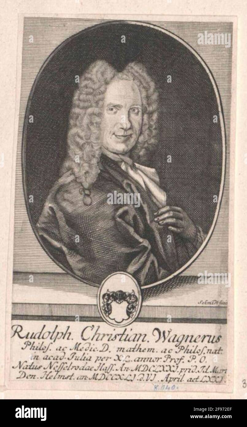 Wagner, Rudolf Christian . Banque D'Images