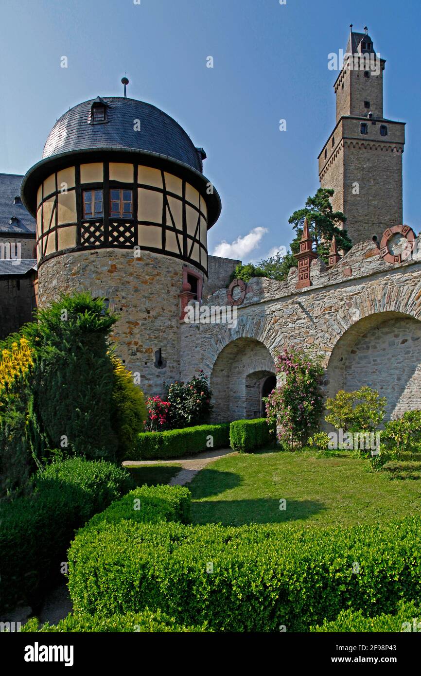 Château, Kronberg im Taunus, Hesse, Allemagne Banque D'Images