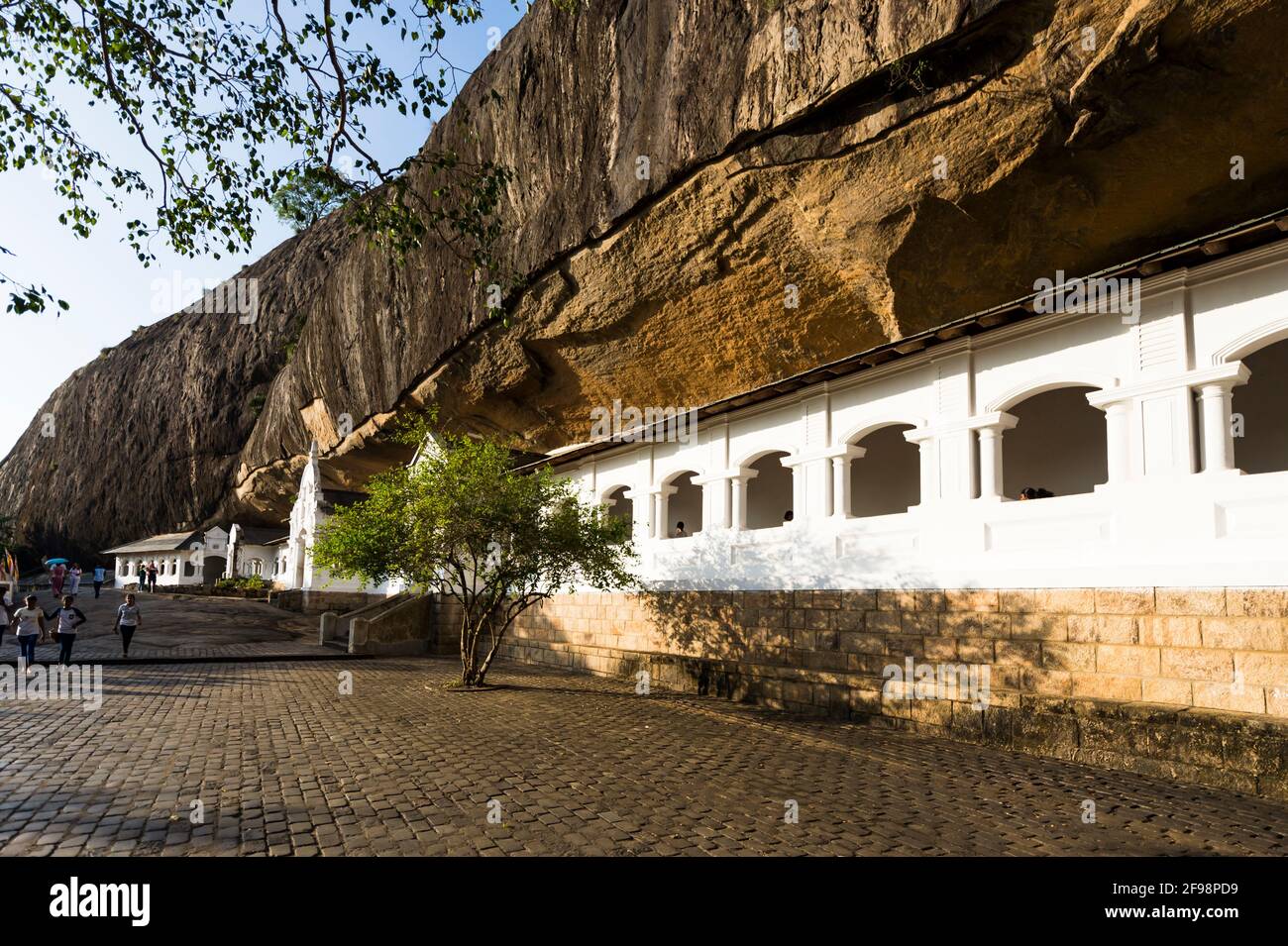 Sri Lanka, Dambulla, Temple de la grotte de Dambulla Banque D'Images