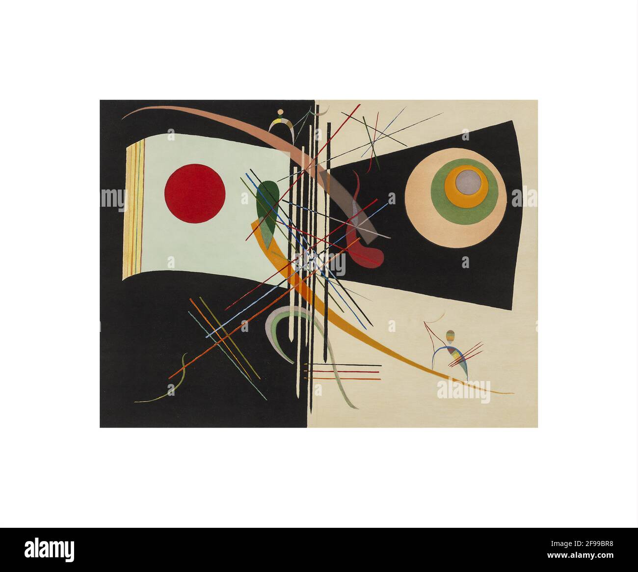 Art par Wassily Kandinsky Banque D'Images Art par Wassily Kandinsky Banque D'Images