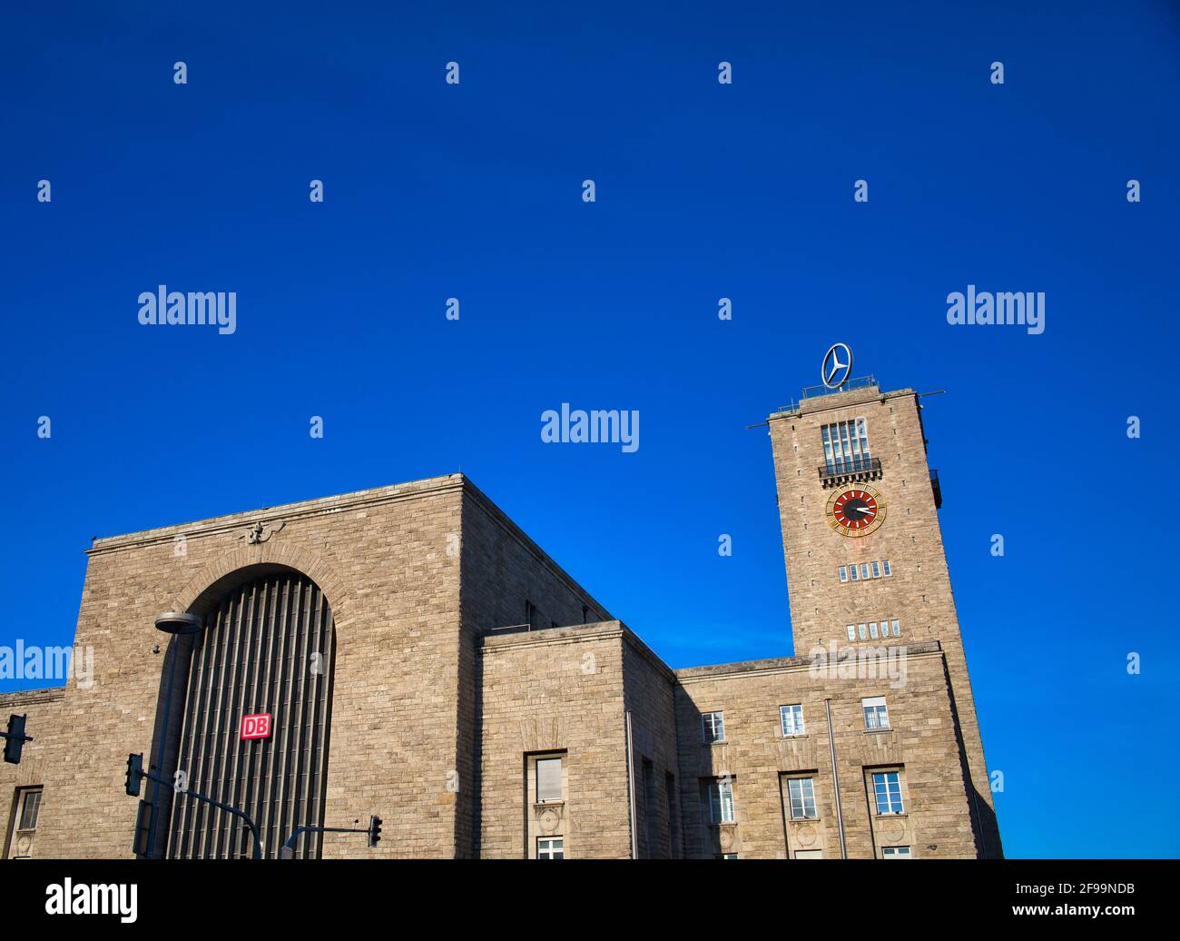 Bonatzbau, gare centrale de Stuttgart, Bade-Wurtemberg, Allemagne Banque D'Images