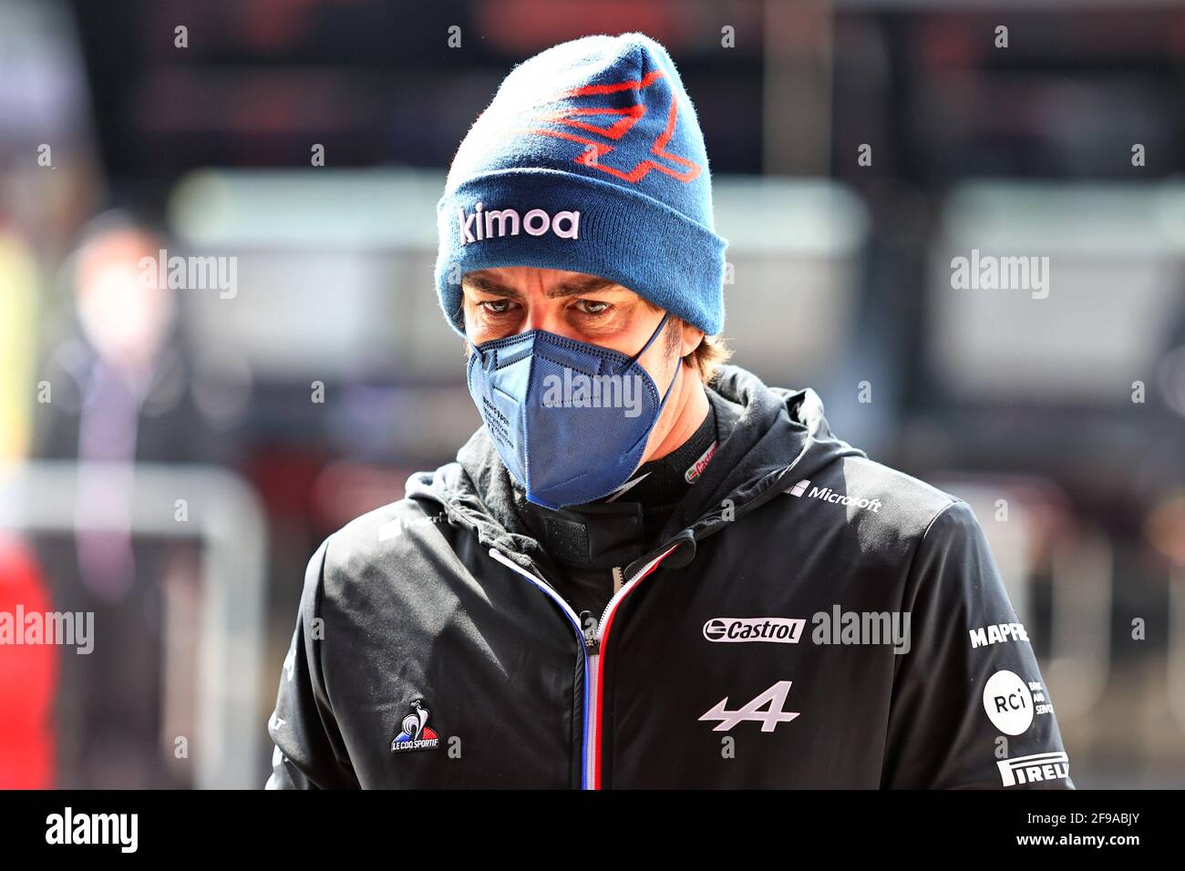 Fernando Alonso (ESP) Alpine F1 Team. Grand Prix Emilia Romagna, samedi 17  avril 2021. Imola, Italie Photo Stock - Alamy