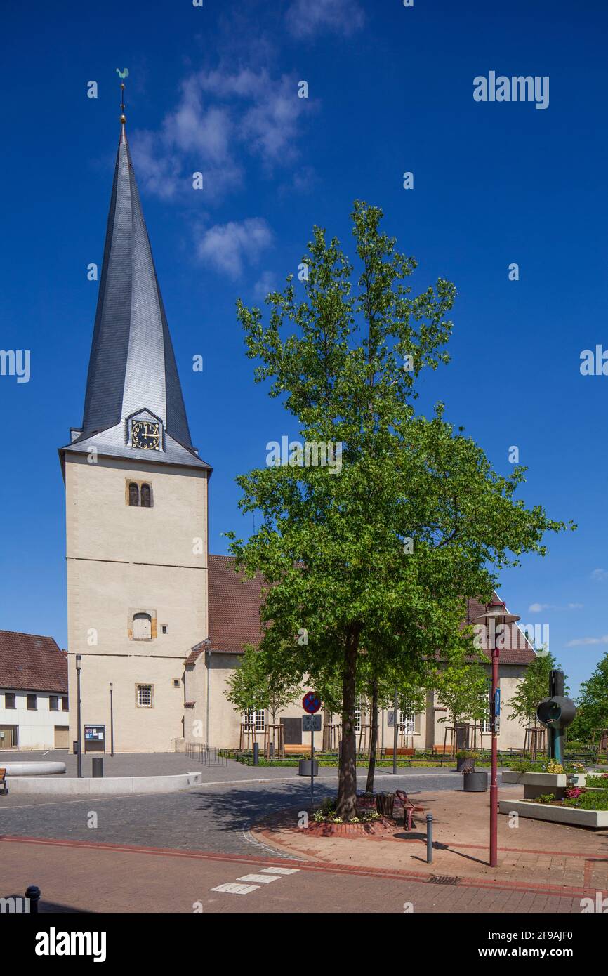 Saint-Johanniskirche, Rahden, Westphalie-orientale, Rhénanie-du-Nord-Westphalie, Allemagne, Europe Banque D'Images